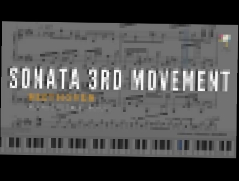 Beethoven -Moonlight Sonata 3rd Movement | Classical sheet score music piano