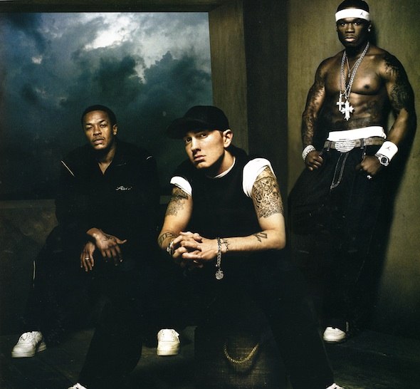 Eminem, Dr. Dre, 50 Cent ft Александр Маршал - Crack A Bottle \ Ливень