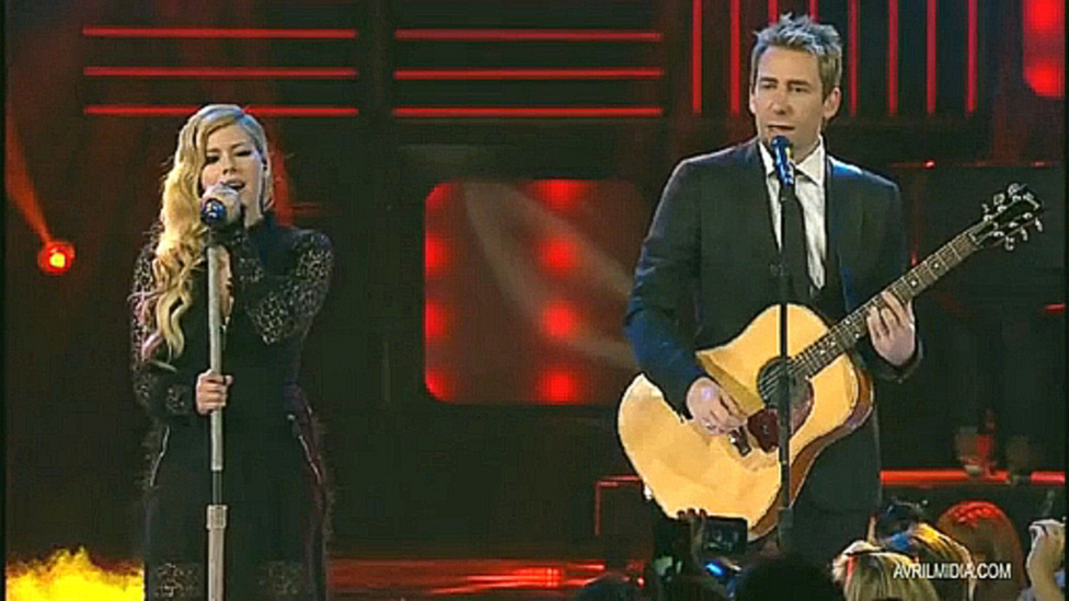 Avril Lavigne feat Chad Kroeger - Let Me Go @We Day 2013 HD 