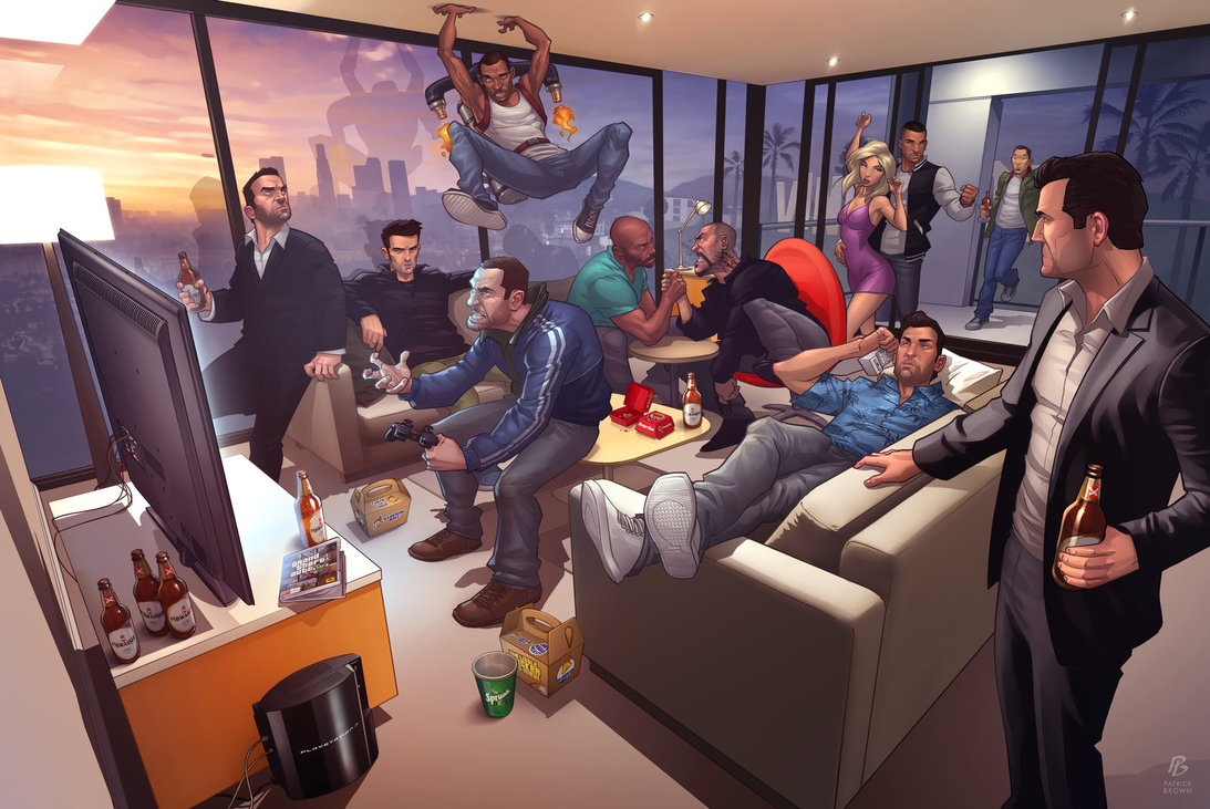 Grand Theft Auto V - Музыка из игр