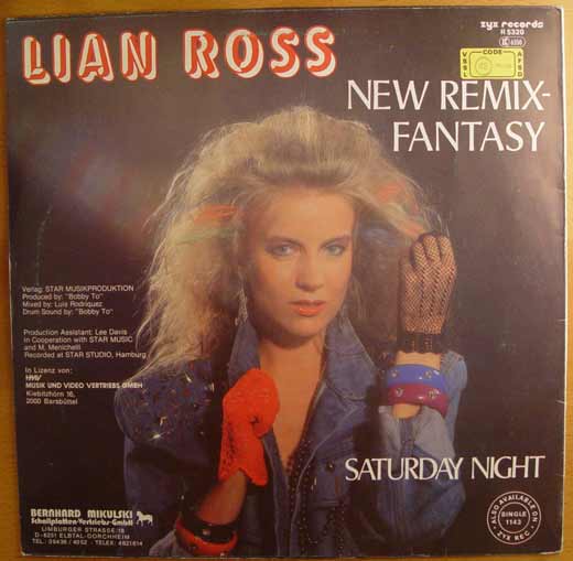 Lian Ross - Say you'll never,never,never go away (remix 2010)