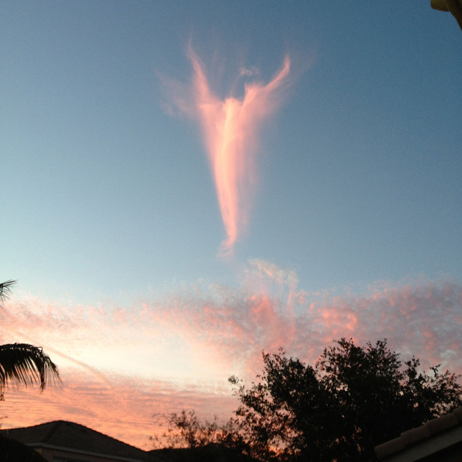 Фото ангелов в небе